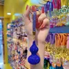 Argila de cerâmica broca completa cabaça corrente de carro anel de chaveiro pingente de chaveiro bolsa de casal pendurar pequenos presentes atacado