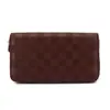 Bolso de mano Lingge con cremallera larga para mujer, bolso para teléfono móvil, tarjetero, tarjetero multifuncional para hombre
