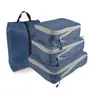 Bolsa de compresión para viaje Amazon, organizador de equipaje impermeable de gran capacidad, bolsa portátil para clasificar y empacar ropa