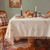 Mantelbordado estilo chino transfronterizo, antideslizante y resistente al desgaste, apto para todas las estaciones, exclusivamente para ventas transfronterizas, tela de lujo ligero de alta gama para mesas de café