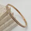 Pulseira Transfronteiriça de Aço Titânio para Mulheres, Nicho de Luxo, Céu Estrelado, Cheia de Diamantes, Não Desbota, Pulseira Exquisita Estilo Ins Atacado