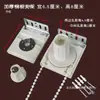 Accesorios para Persianas de Rodillo de Cuentas Soporte de Plástico Estilo Antiguo Cortina de Elevación Manual Pies de Hierro Montaje Superior Lateral Universal