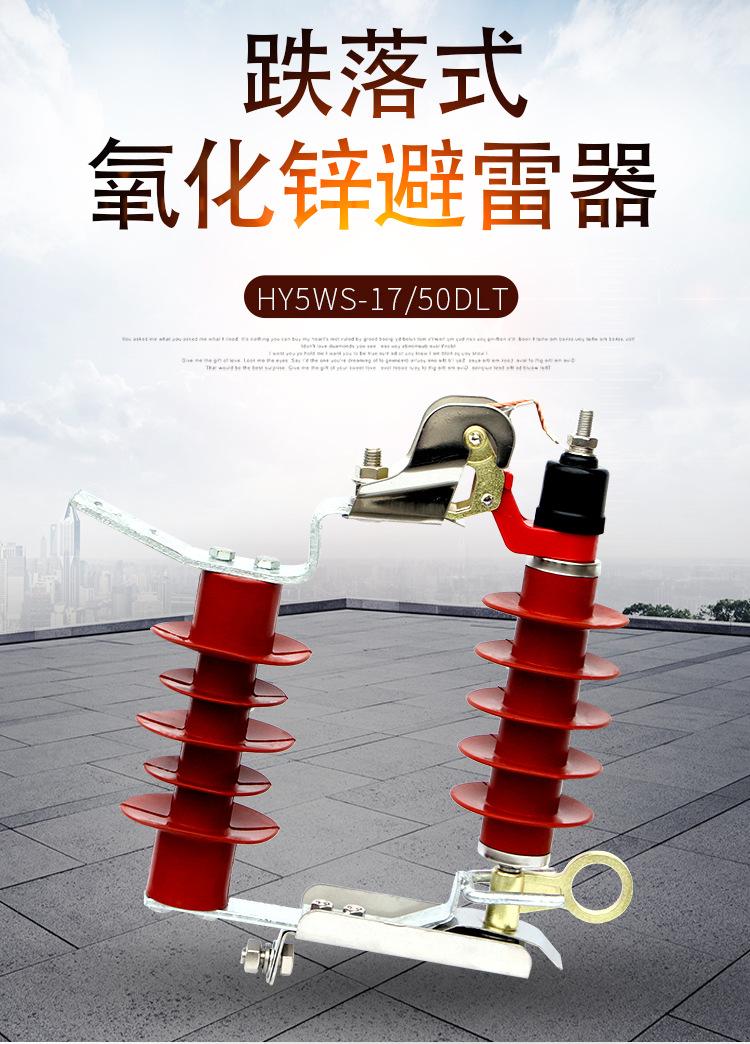 跌落式氧化锌避雷器
