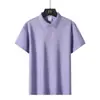 Camiseta Polo de Manga Corta para Hombre Verano Solapa de Polo Negocios Fresca Moda Tendencia Secado Rápido Transpirable Absorbente de Sudor Deportes al Aire Libre