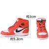 Celebridade da Internet Basquete Futebol Decoração de Bolo Caixa de Sapatos Plug-in de Tênis de Basquete Enfeites Festa de Aniversário de Menino Decoração de Confeitaria