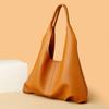 Bolsa Tote Transfronteriza para Mujer 2026 Nuevo Estilo Bolso de Hombro de Cuero Suave Simple Moderno para Viajes Cotidianos Bolsa Tote de Gran Capacidad Bolsa para Madre e Hija