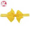 568 accesorios para el cabello para niños de comercio exterior cola de milano patrón Luo de poliéster con lazo más banda para el cabello 20 colores suministro eaby