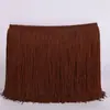 Encaje de Flecos Cifrado de Doble Hilo de Nylon de 20/30 cm para Ropa y Vestidos, Accesorios Suaves, Al por Mayor en Stock, DIY