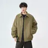 NASA SOBRE Chaqueta de Vuelo Americana Abrigo de Algodón para Hombre Otoño Invierno 2026 Nueva Chaqueta Gruesa Cálida Casual Holgada