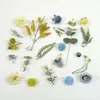 Ebay Caliente 45 Nuevo Azul Cielo Cabeza de Peonía Simulada Hoja Hierba Acuática Accesorios para Diadema DIY