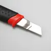 Hebilla Metálica Deslizante Cuchillo de Utilidad Grande Cuchillo para Papel Tapiz Cuchillo para Papel Tapiz Cuchillo para Recortar Pegatinas Tijeras para Recortar