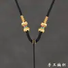 Colgante Tejido a Mano Cordón para Colgante Cuerda de Collar Tejida a Mano Cuerda para Colgante Marca Thangka Buddha Colgante de Jade para Hombres y Mujeres