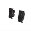 Venda Direta de Fábrica Painel de Tomada de Mesa HDMI Alta Definição USB 3.0 Dados Rj45 Categoria 6 Módulo de Rede Passante