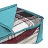 Caixa de Armazenamento Dobrável Personalizada para Amazon Bolsa de Armazenamento para Guarda-Roupa Caixa de Armazenamento para Colchas Roupas Bolsa de Armazenamento Não Tecida à Prova de Poeira