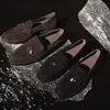 Mocasines de Piel de Oveja Zapatos de Tacón Bajo para Mujer Otoño Nuevo Piel Genuina Punta Redonda Goma Estilo Británico Zapatos Bajos Franceses para Mujer