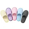 Pantuflas Desechables Coral Fleece Hotel B&B Estilo Otoño/Invierno Venta al por Mayor Uso en Casa Huésped Talla Grande Engrosadas Fabricante Venta al por Mayor
