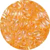 Miçangas de Vidro Iridescentes 7mm Bolas Redondas Feito à Mão DIY Pulseira Colar Corrente de Celular Acessórios de Joias Atacado