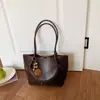 Bolso Retro de Gran Capacidad Transfronterizo Nuevo Otoño 2026 Bolso de Hombro Sencillo Casual Bolso Tote para Viajes