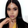 Transfronteiriço quente boêmio gota de água testa cadeia europeia e americana moda strass hairpin acessórios para cabelo feminino cadeia de cabelo