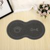 Tapete de porta de casa para animais de estimação com anel de seda personalizado, tapete fofo para animais de estimação, tapete de arame escovado para banheiro, banheiro