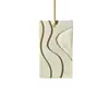 Ornamento Suspenso de Gesso Aromático Cultural e Criativo Ritmo Elemental, Lembrança de Alto Padrão, Ornamento Suspenso para Carro, Fragrância Duradoura para Banheiro