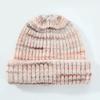 Gorro de Punto de Lana para Mujer en Invierno, Estilo Europeo y Americano, Versátil y Cálido, Gorro de Punto Multicolor con Puño y Protección para las Orejas para Otoño e Invierno, Gorro para Clima Frío