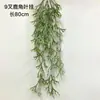 Plantas Verdes Penduradas na Parede Planta-Aranha Flores Artificiais Plantas Verdes Pendentes Samambaias Tubos de Parede Decoração de Teto Folhas de Samambaia Cipós