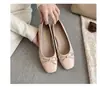 Zapatos Planos Mary Jane con Lazo Aumentadores de Altura Interna para Mujer Estilo Nuevo 2026 Zapatos Perezosos Slip-on