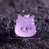 Novo produto transfronteiriço: paisagem miniatura criativa com monstrinhos que brilham no escuro, contas fofas, acessórios decorativos DIY e miniaturas de Halloween