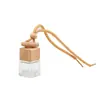 Frasco de Perfume para Comércio Exterior Transfronteiriço 8ml com Barra Horizontal, Frasco Vazio Quadrado para Aromaterapia, Logotipo Personalizável, Frasco Vazio para Óleo Essencial Montado no Carro