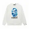 Sudadera camuflaje de moda transfronteriza para hombre, otoño e invierno, manga larga, estampado de letras, holgada, cuello redondo, jersey, sudadera casual