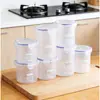 Caja de Plástico Sellada Transfronteriza Frasco de Almacenamiento Frasco Transparente para Frutas Secas Frasco Sellado Cocina a Prueba de Humedad Frasco para Granos