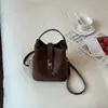 2026 Nuevo Bolso Cubo Tejido para Mujer, Estilo Coreano Simple y Elegante Bolso Cruzado, Bolso de Mano de Alto Valor, Bolso de Hombro a la Moda