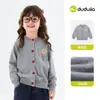 [Estilo Academia Americana] Cardigã Suéter Feminino Dudu Roupa de Outono Jaqueta Feminina Nova Coleção de Outono 2026