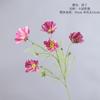 Simulación de crisantemo cosmos de una sola rama, flor de gesang, estilo pastoral, flor de crisantemo silvestre, decoración para el hogar, sala de estar, flor falsa.