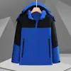 Roupa de trabalho para exterior à prova de vento e água, jaqueta de algodão com enchimento integrada para outono e inverno, roupa de montanhismo à prova de frio com logotipo personalizado