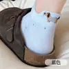 Calcetines Cortos de Verano Finos de Lunares para Mujer Dachshund Lindo de Dibujos Animados Corte Bajo Estilo Coreano Ins Estudiante