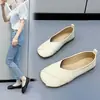 Otoño/Primavera 2026 Nuevos Elegantes Versátiles Hacen Que los Pies Parezcan Más Pequeños Suela Suave Cómodos No Cansan Mocasines Planos de Boca Baja