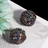 Nuevas Cuentas de Sandía Rayadas de Diamantes de Colores, Cuentas Sueltas con Agujeros Rectos para Accesorios de Cadenas para Teléfono, Llaveros y Bolsos DIY