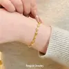 Pulsera de Estrella Dorada de Cinco Puntas Estilo Coreano, Personalizable, Moderna y Elegante, con un Diseño Pequeño, Sensación Exquisita y de Alta Gama