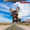 Novo pingente plano de acrílico transfronteiriço