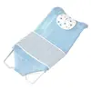 Red para bañar al bebé, soporte de malla de plástico, estante antideslizante para baño, soporte para bañar al bebé, cama de baño para recién nacidos en casa, marco para bañar