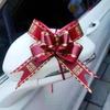 Suministros de boda al por mayor flor de tirar a mano Dragón Rojo y Fénix carácter Xi flor de tirar a mano 5cm grande decoración de coche de boda flor de tirar de puerta