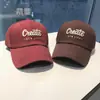 Gorra para mujer primavera y verano versátil moda letra grande Crear gorra de béisbol juvenil para hombre y mujer Gorra con visera a prueba de sol urbana