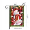 Nova Bandeira de Jardim de Natal Decoração de Pátio para as Festas Layout de Cena para Atividades Bandeira de Jardim de Natal