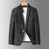 Comércio Exterior Transfronteiriço 2026 Blazer Branco Masculino Outono e Inverno Novo Estilo Britânico Casual Leve Blazer Amazon