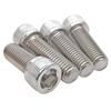 Parafusos de Aço Inoxidável com Cabeça Cilíndrica e Soquete Hexagonal Parafusos de Alta Resistência Galvanizados Parafusos e Porcas de Máquina com Cabeça Cilíndrica e Soquete Hexagonal