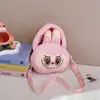 Bolso cruzado Bubble Mart City Paradise Labubu Mochila de dibujos animados Monedero Infantil Femenino Bolsa de peluche Modelo de Comercio Exterior