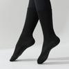 Calcetines de Yoga con Gel de Silicona Antideslizante, Calcetines de Pilates Finos de Tubo Medio para Verano, Calcetines Deportivos de Fitness de Tubo Largo con Silicona para el Suelo