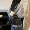 Mochila Retro de Gran Capacidad para Mujer 2025 Nueva Moda Bolso Estilo Commuter Versátil Bolso Cruzado Bolso Tote